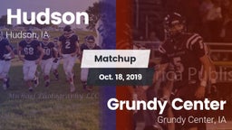 Matchup: Hudson vs. Grundy Center  2019