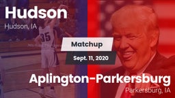 Matchup: Hudson vs. Aplington-Parkersburg  2020
