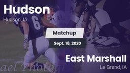 Matchup: Hudson vs. East Marshall  2020