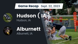 Recap: Hudson   ( IA ) vs. Alburnett  2023