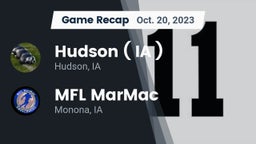 Recap: Hudson   ( IA ) vs. MFL MarMac  2023
