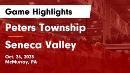 Peters Township  vs Seneca Valley  Game Highlights - Oct. 26, 2023