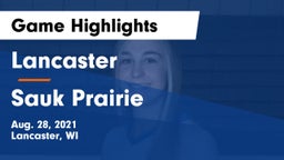 Lancaster  vs Sauk Prairie  Game Highlights - Aug. 28, 2021