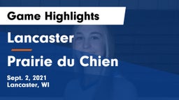 Lancaster  vs Prairie du Chien  Game Highlights - Sept. 2, 2021