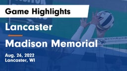 Lancaster  vs Madison Memorial  Game Highlights - Aug. 26, 2022