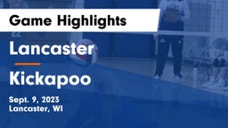 Lancaster  vs Kickapoo Game Highlights - Sept. 9, 2023