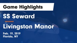 SS Seward  vs Livingston Manor Game Highlights - Feb. 19, 2019