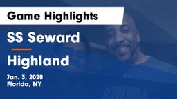 SS Seward  vs Highland  Game Highlights - Jan. 3, 2020