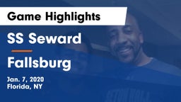 SS Seward  vs Fallsburg  Game Highlights - Jan. 7, 2020