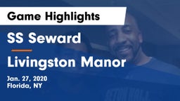 SS Seward  vs Livingston Manor Game Highlights - Jan. 27, 2020