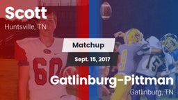 Matchup: Scott vs. Gatlinburg-Pittman  2017