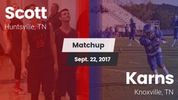 Matchup: Scott vs. Karns  2017