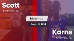 Matchup: Scott vs. Karns  2018