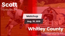 Matchup: Scott vs. Whitley County  2019