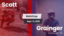 Matchup: Scott vs. Grainger  2019