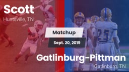 Matchup: Scott vs. Gatlinburg-Pittman  2019