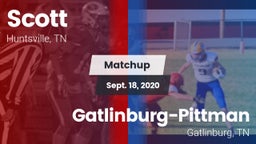 Matchup: Scott vs. Gatlinburg-Pittman  2020