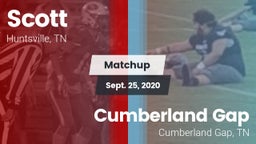 Matchup: Scott vs. Cumberland Gap  2020