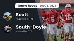 Recap: Scott  vs. South-Doyle  2021
