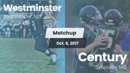 Matchup: Westminster vs. Century  2017