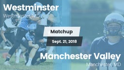 Matchup: Westminster vs. Manchester Valley  2018