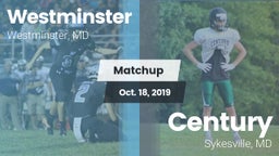 Matchup: Westminster vs. Century  2019