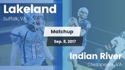 Matchup: Lakeland vs. Indian River  2017