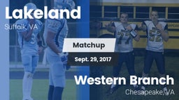 Matchup: Lakeland vs. Western Branch  2017