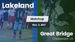 Matchup: Lakeland vs. Great Bridge  2017
