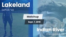 Matchup: Lakeland vs. Indian River  2018