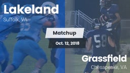 Matchup: Lakeland vs. Grassfield  2018