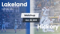 Matchup: Lakeland vs. Hickory  2018