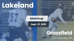 Matchup: Lakeland vs. Grassfield  2019