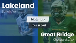 Matchup: Lakeland vs. Great Bridge  2019
