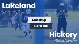 Matchup: Lakeland vs. Hickory  2019