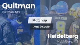 Matchup: Quitman vs. Heidelberg  2019
