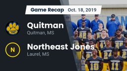 Recap: Quitman  vs. Northeast Jones  2019