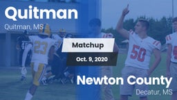 Matchup: Quitman vs. Newton County  2020