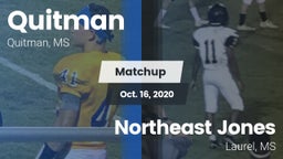 Matchup: Quitman vs. Northeast Jones  2020