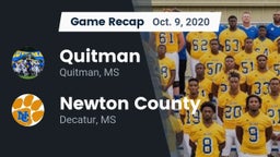 Recap: Quitman  vs. Newton County  2020