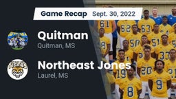 Recap: Quitman  vs. Northeast Jones  2022