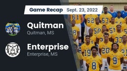 Recap: Quitman  vs. Enterprise  2022