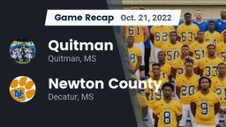 Recap: Quitman  vs. Newton County  2022
