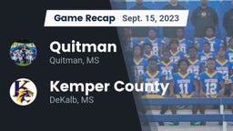 Recap: Quitman  vs. Kemper County  2023