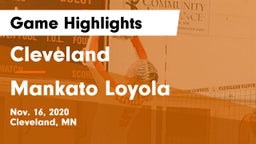 Cleveland  vs Mankato Loyola Game Highlights - Nov. 16, 2020