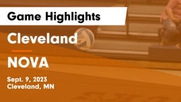 Cleveland  vs NOVA Game Highlights - Sept. 9, 2023