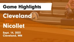 Cleveland  vs Nicollet  Game Highlights - Sept. 14, 2023
