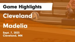 Cleveland  vs Madelia  Game Highlights - Sept. 7, 2023