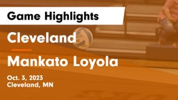 Cleveland  vs Mankato Loyola Game Highlights - Oct. 3, 2023
