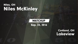 Matchup: McKinley vs. Lakeview  2016